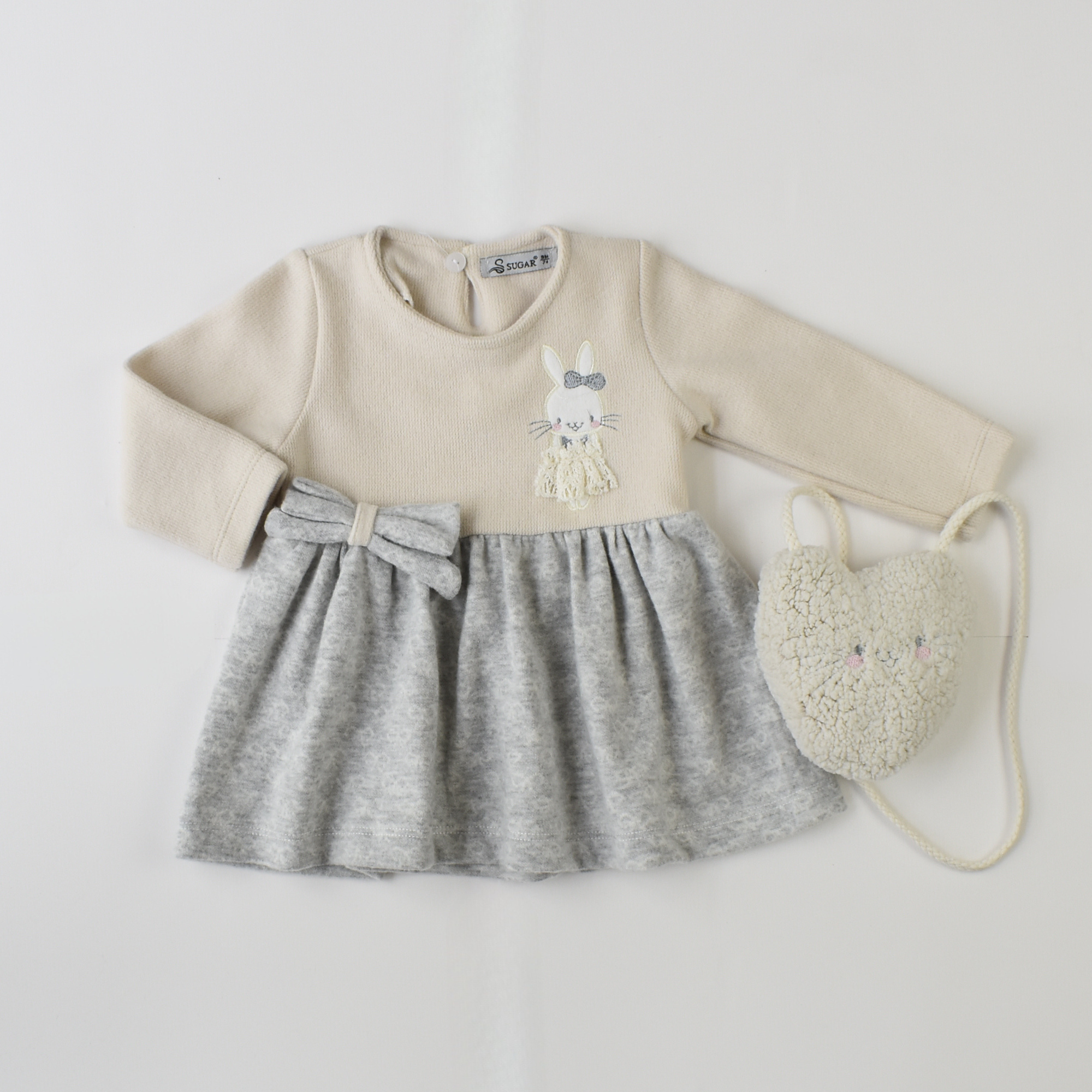 Dressy Bunny Baby Dress-1