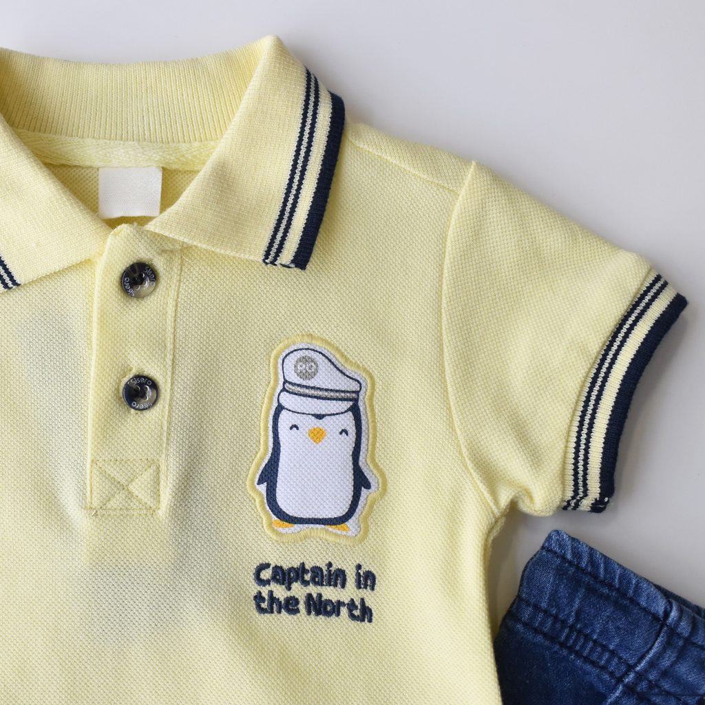 Penguin Polo Casual Short Set