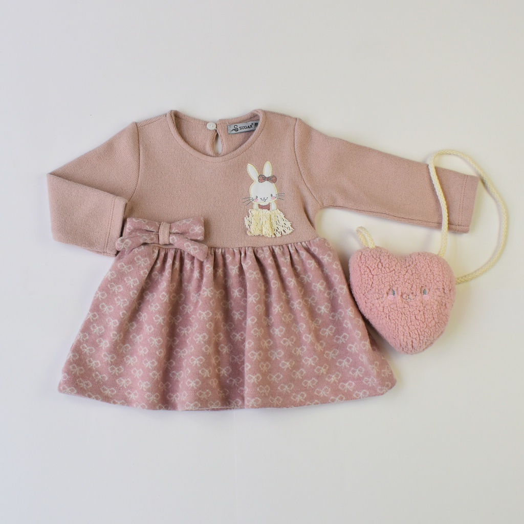 Dressy Bunny Baby Dress-0