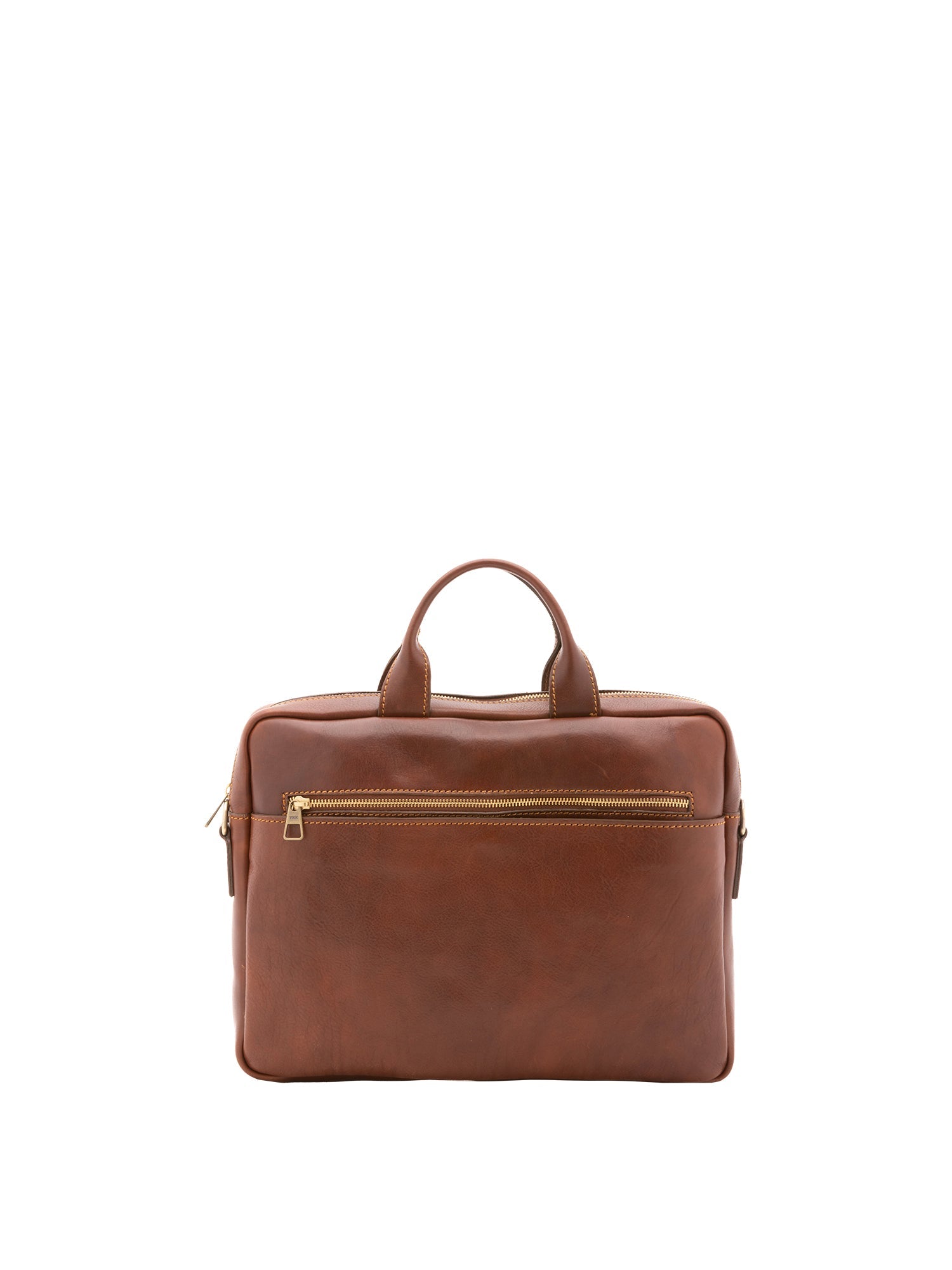 Borsa a mano unisex In Vera pelle Made in Italy 37x27x6 cm-0