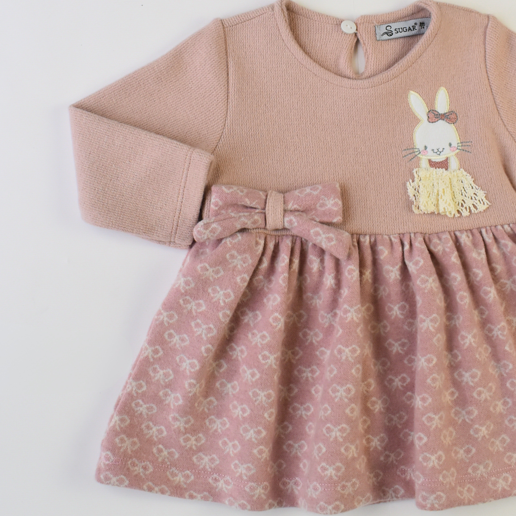 Dressy Bunny Baby Dress-2