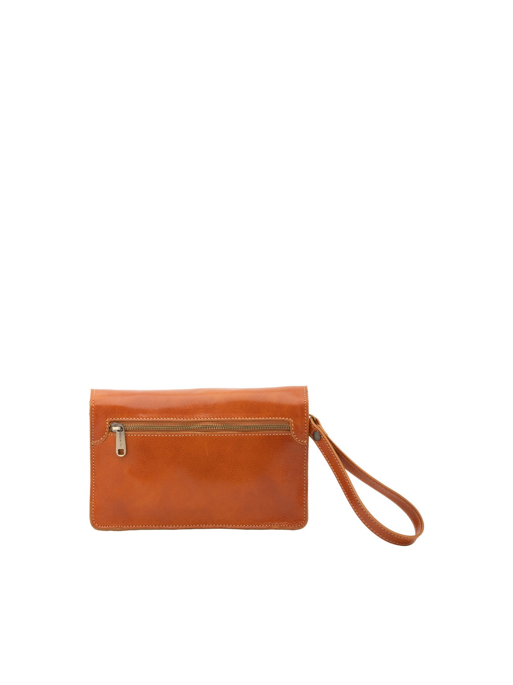 Borsa a mano da uomo In Vera pelle Made in Italy 24x17x8 cm-3