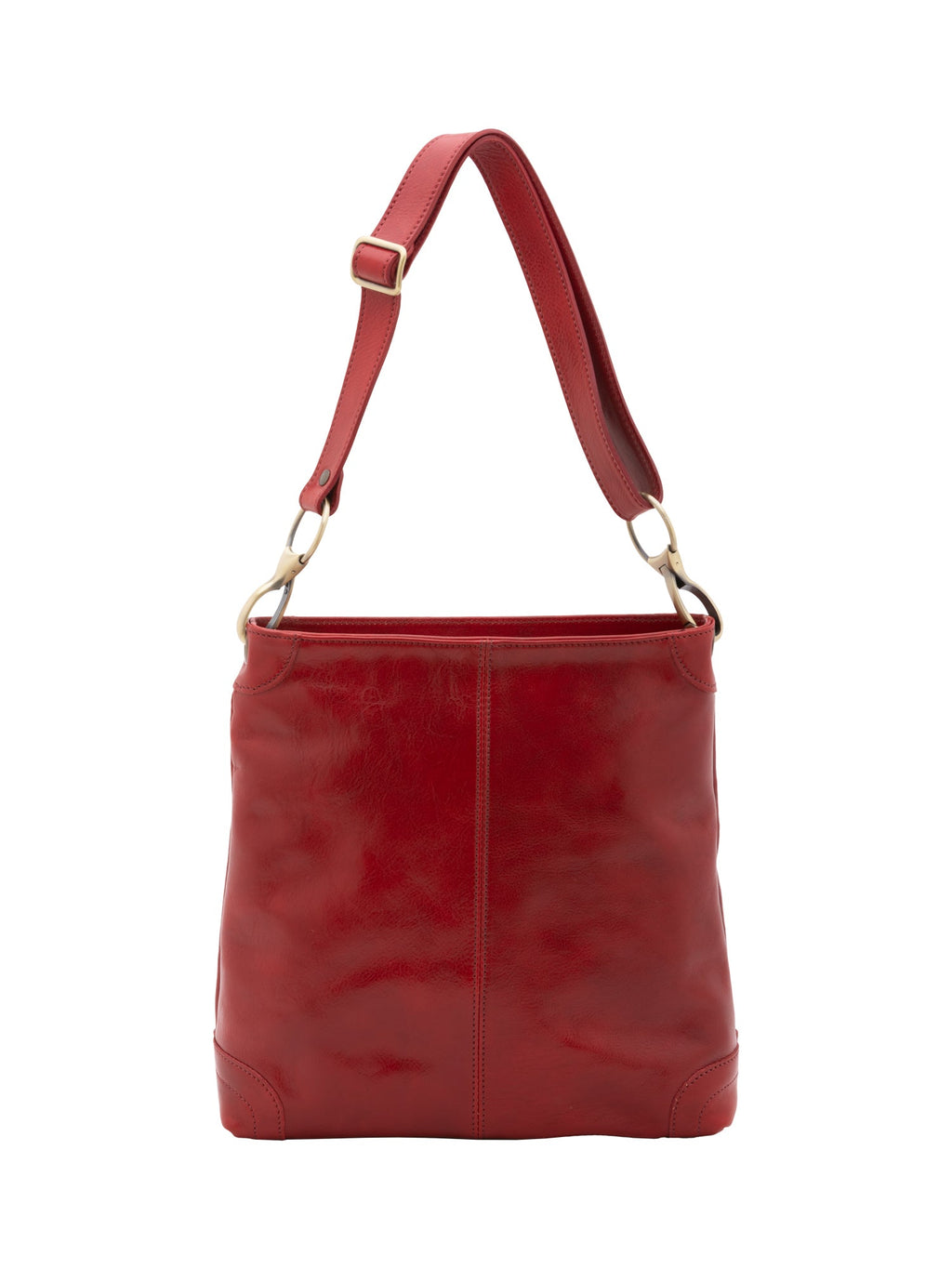 Borsa a spalla da donna In Vera pelle Made in Italy 32x32x11 cm-0