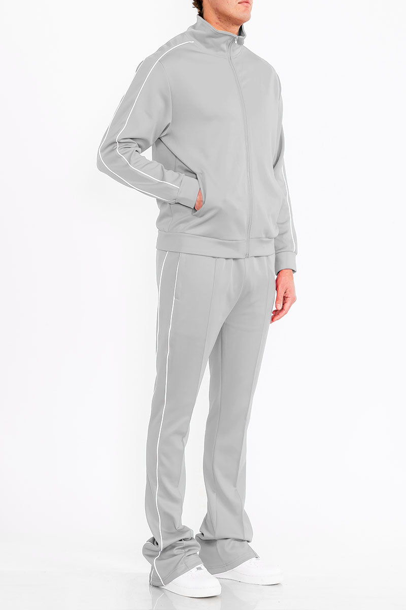 Stacked Flare Track Suit