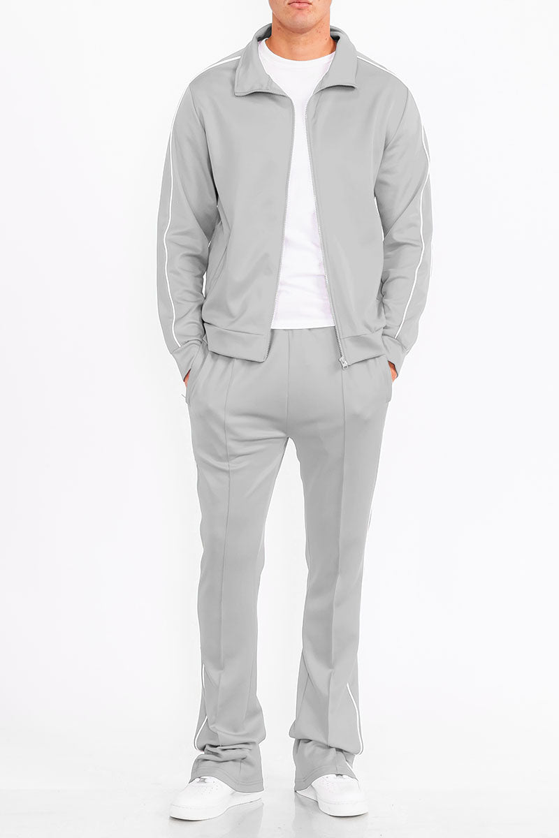 Stacked Flare Track Suit