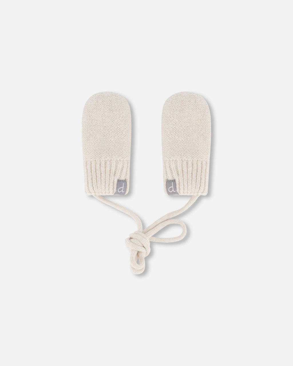 Infant Knit Mittens Off-White