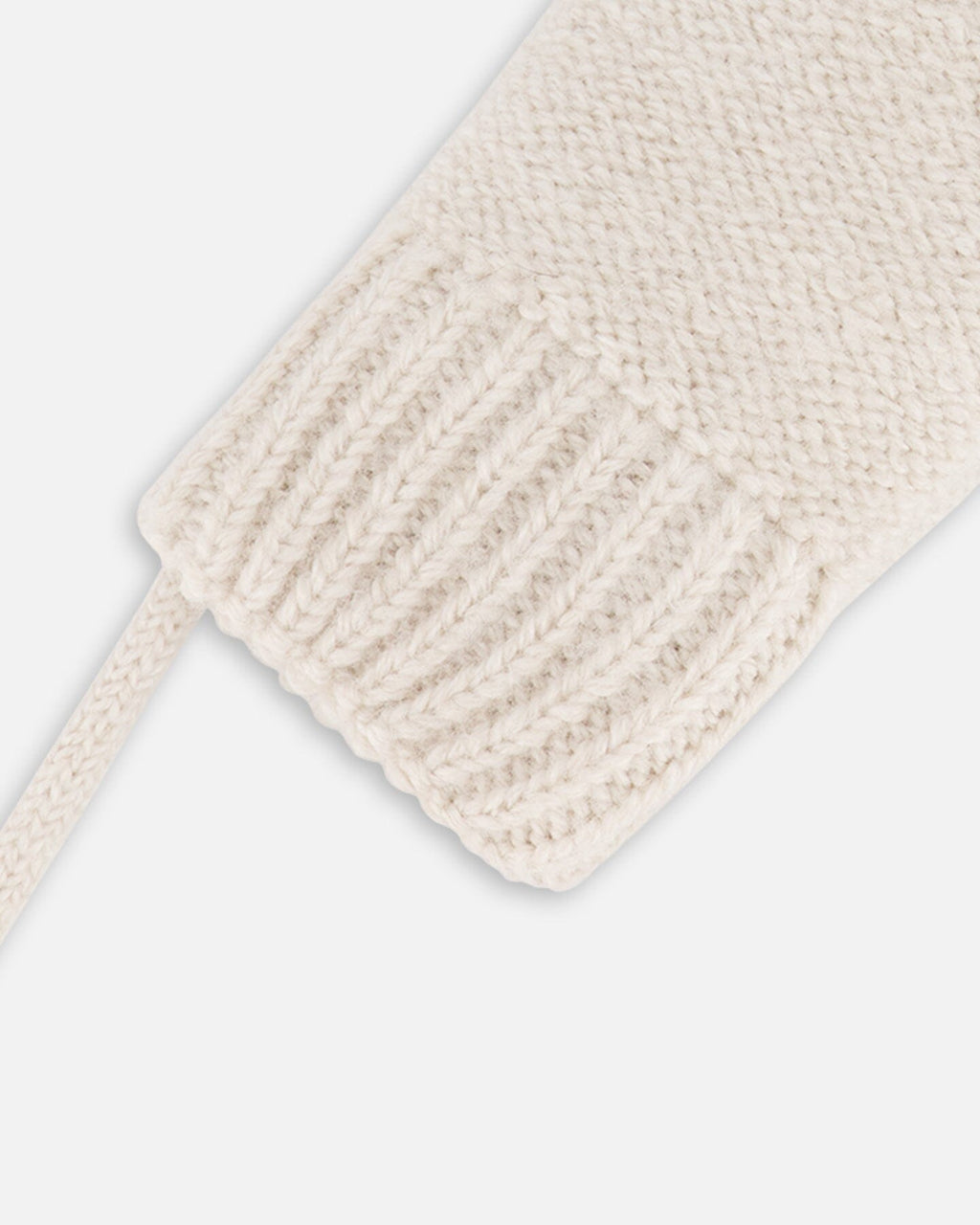 Infant Knit Mittens Off-White