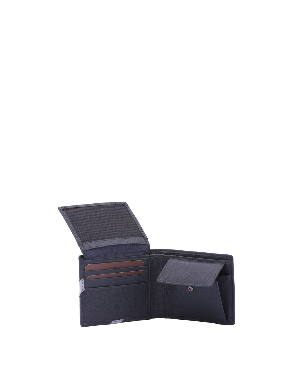 Portafoglio da uomo In Vera pelle Made in Italy 9x11x2,5 cm-4