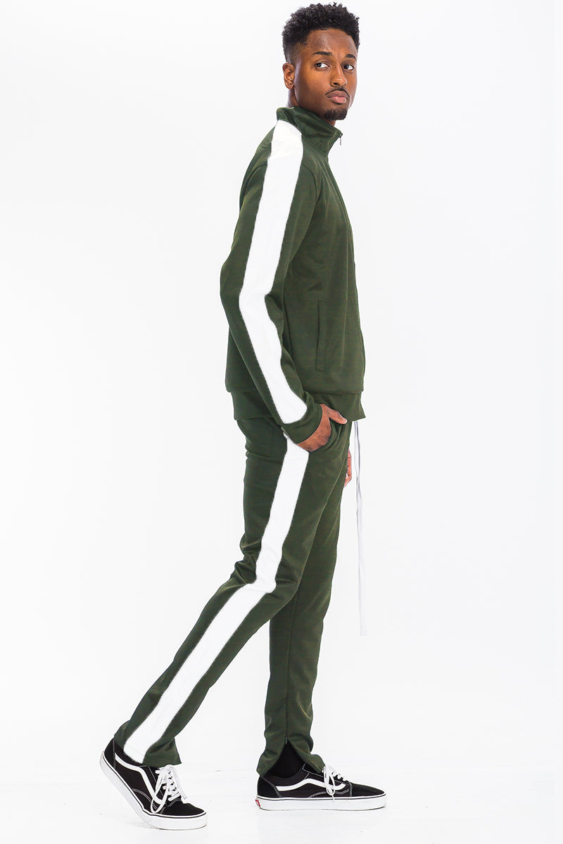 Single Stripe Track Suit