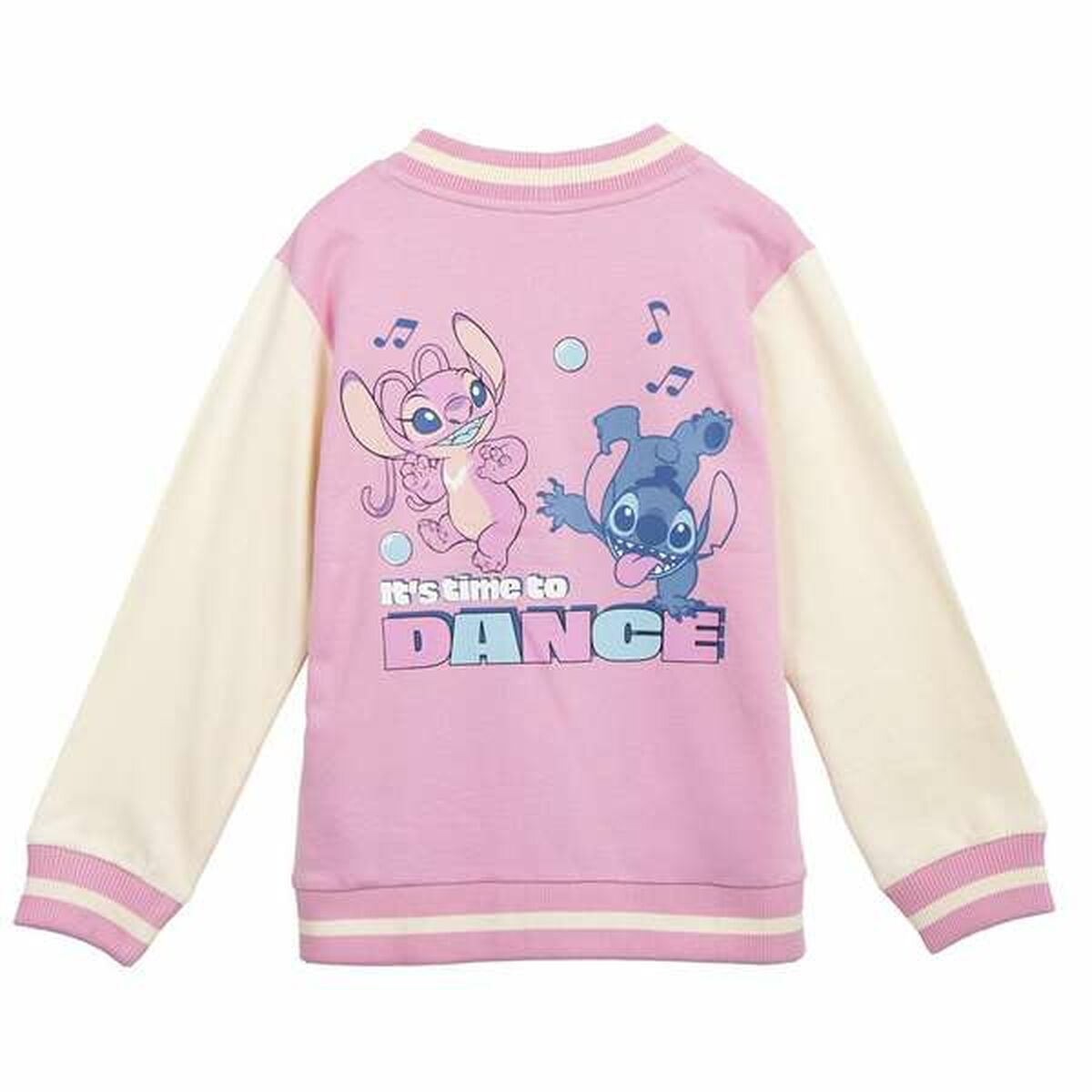 Children's Tracksuit Top Stitch Pink