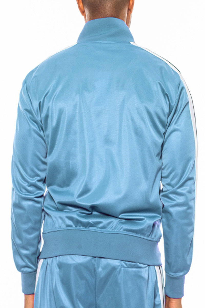 Front Pleat Track Jacket