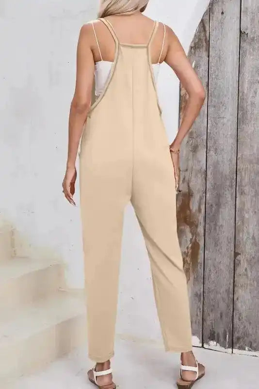 Apricot Harem Pants Jumpsuit