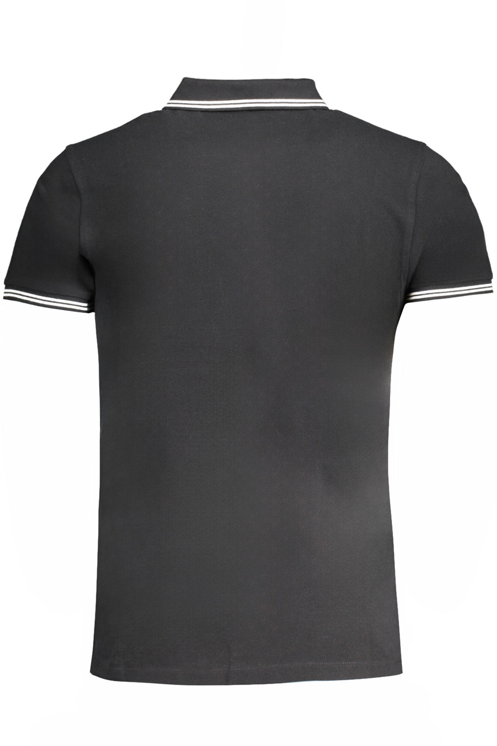CAVALLI CLASS MEN'S SHORT SLEEVED POLO SHIRT BLACK