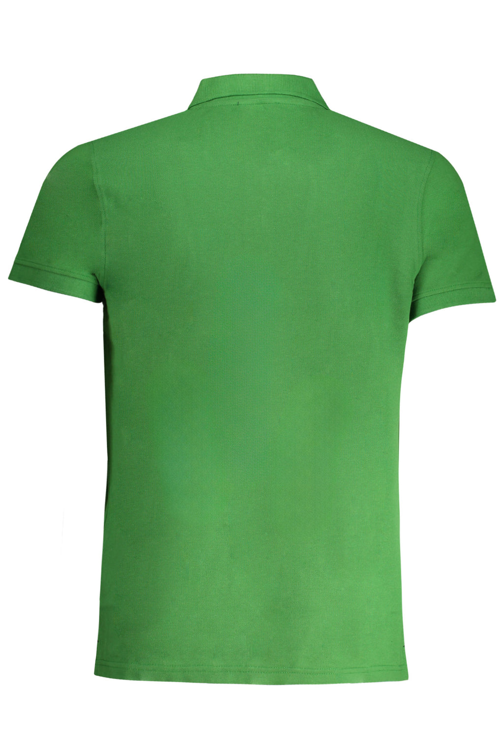 CAVALLI CLASS MEN'S GREEN SHORT SLEEVED POLO SHIRT