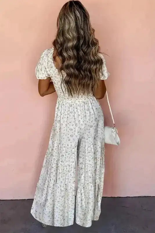 Blossom Breeze Boho Jumpsuit