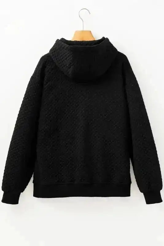 CozyQuilt Hooded Jacket – Side Pocket Comfort