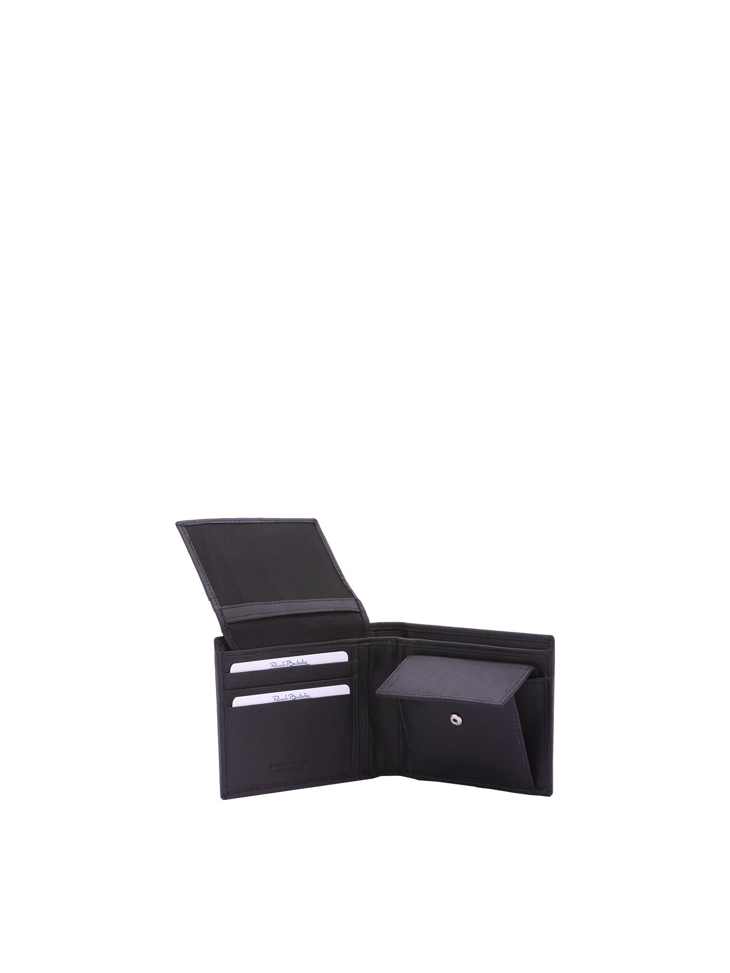 Portafoglio da uomo In Vera pelle Made in Italy 10x12x2,5 cm-4