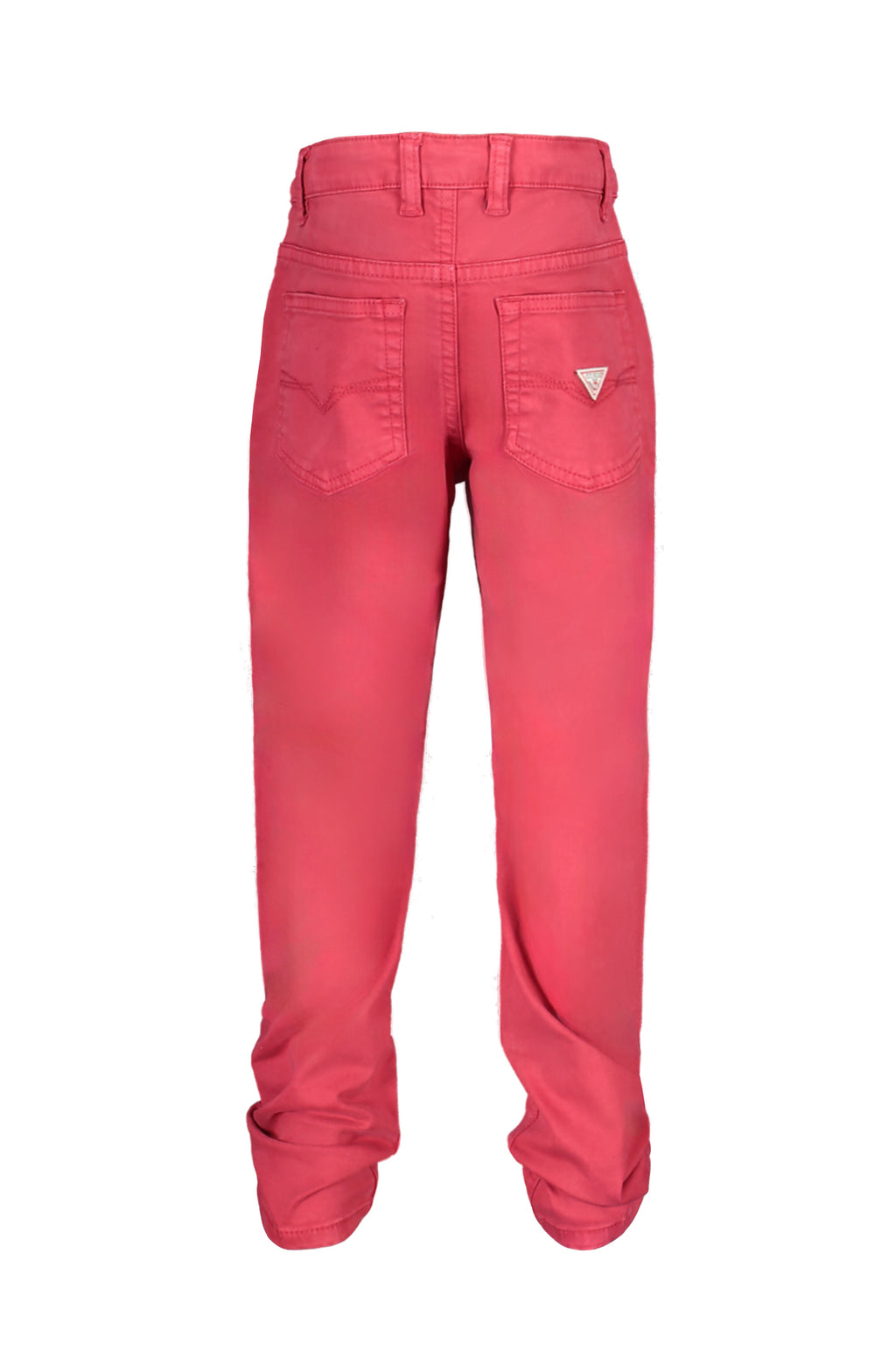 GUESS JEANS RED KIDS TROUSERS