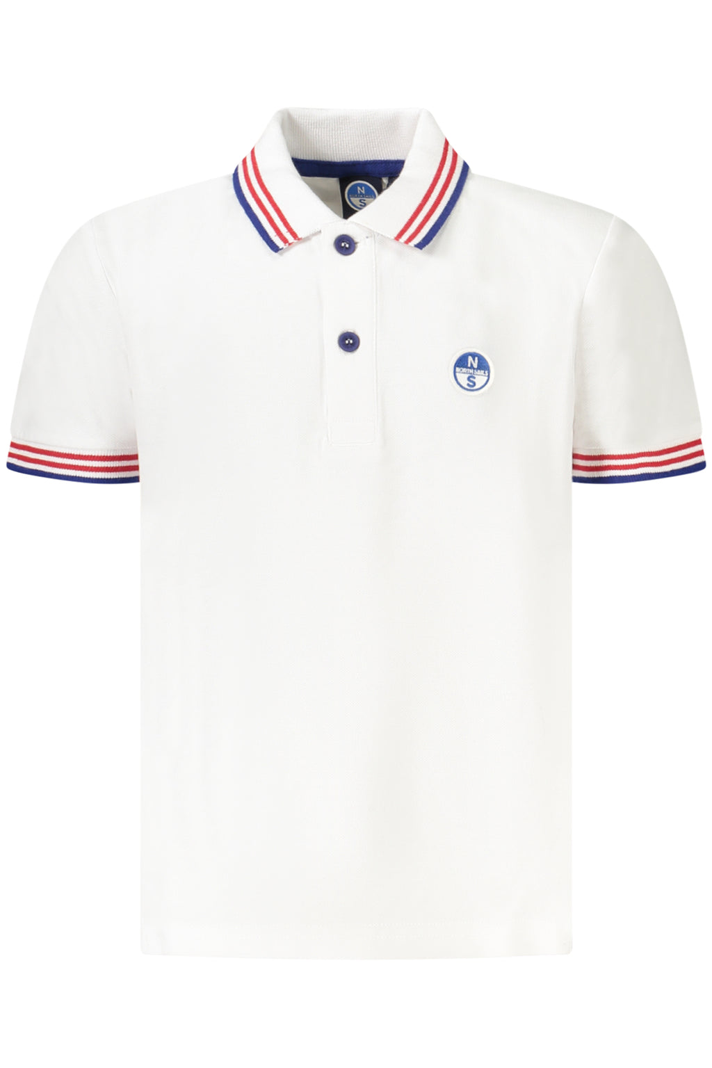 NORTH SAILS POLO SHORT SLEEVES CHILDREN WHITE