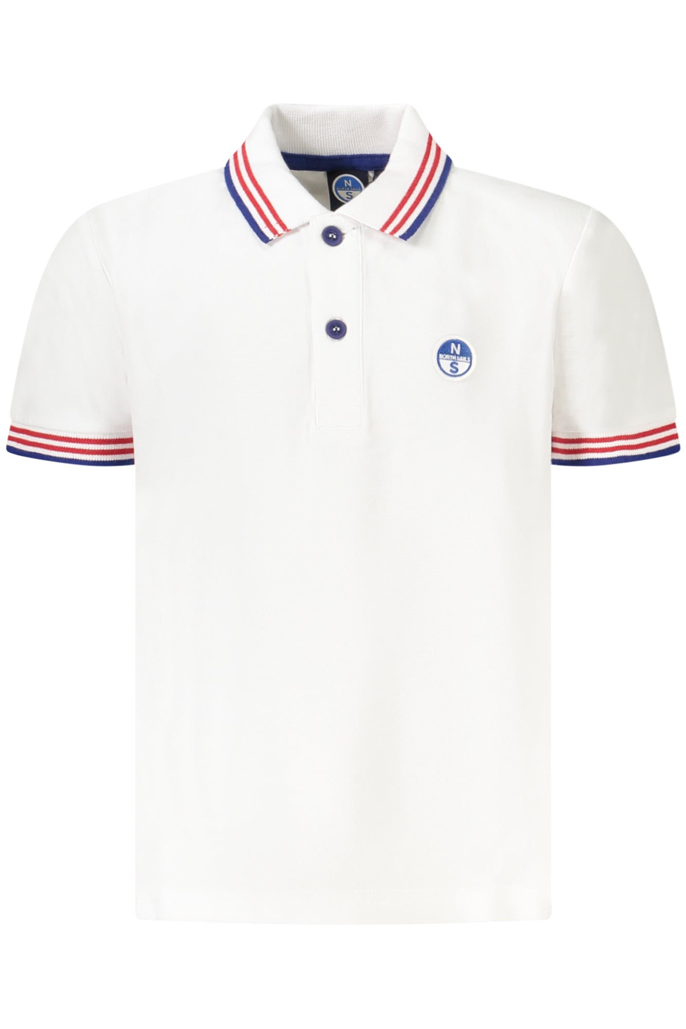 NORTH SAILS POLO SHORT SLEEVES CHILDREN WHITE