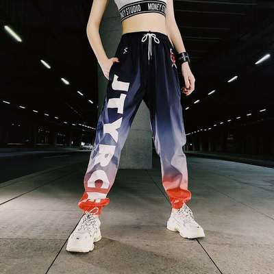 Hip hop Pants Men Loose Joggers Print Streetwear Harem Pants Big Size S-3XL Casual Harajuku Funny Print Ankle length Trousers