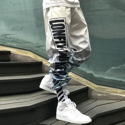 Hip hop Pants Men Loose Joggers Print Streetwear Harem Pants Big Size S-3XL Casual Harajuku Funny Print Ankle length Trousers