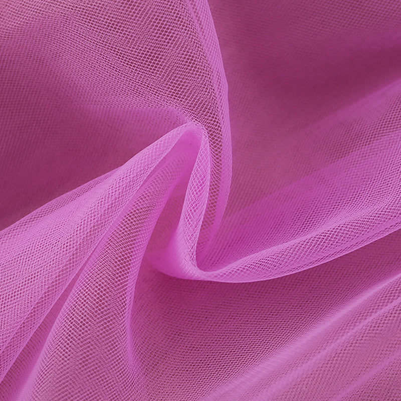 Summer Arrival Cartoon Pattern Fly Sleeves Tulle Patchwork Dress for Stylish Girls