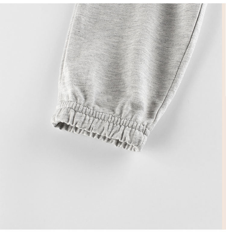 Children Boys Excavator Descending Cartoon Sports Trousers With Pockets